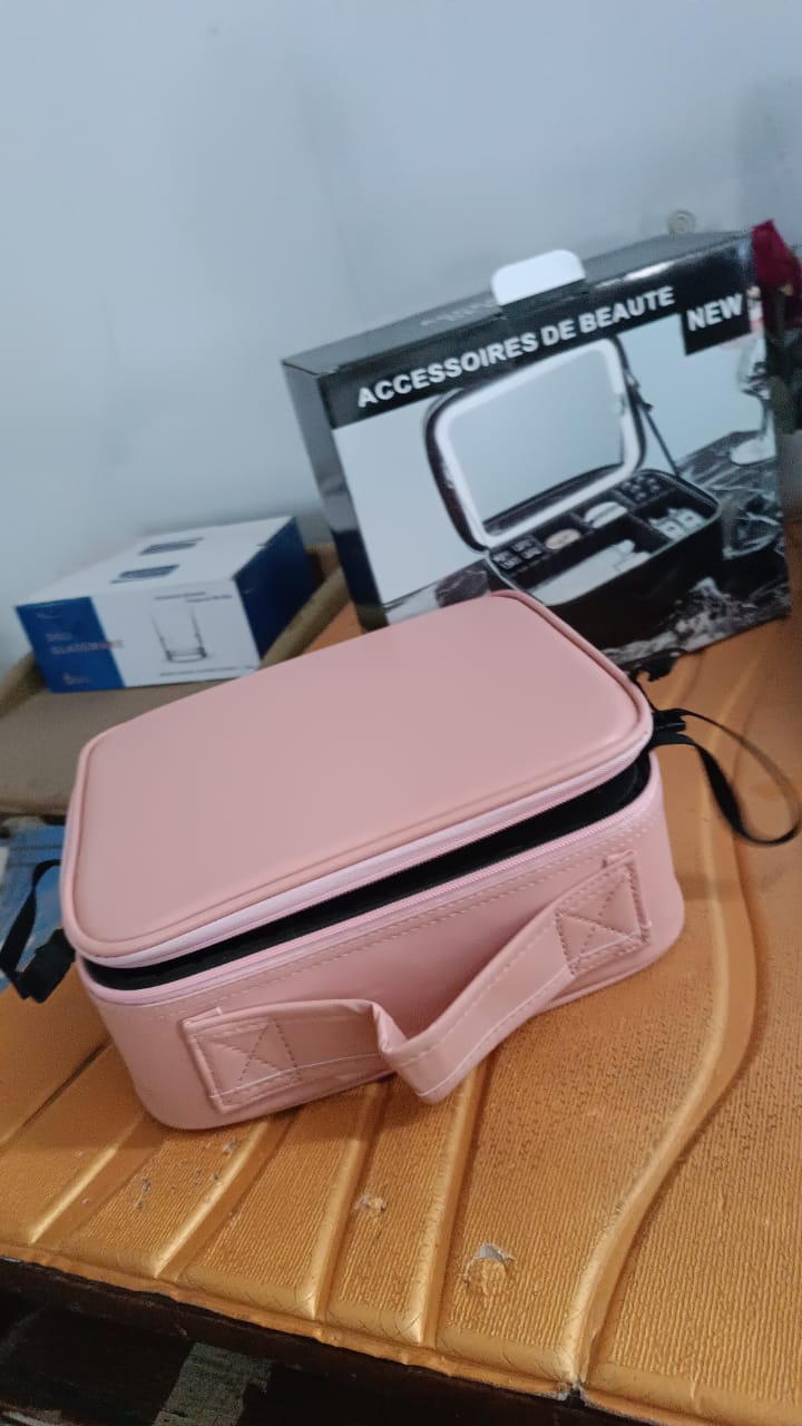 Premium LED Light Makeup Organizer Box Premium LED Light Makeup Organizer Box